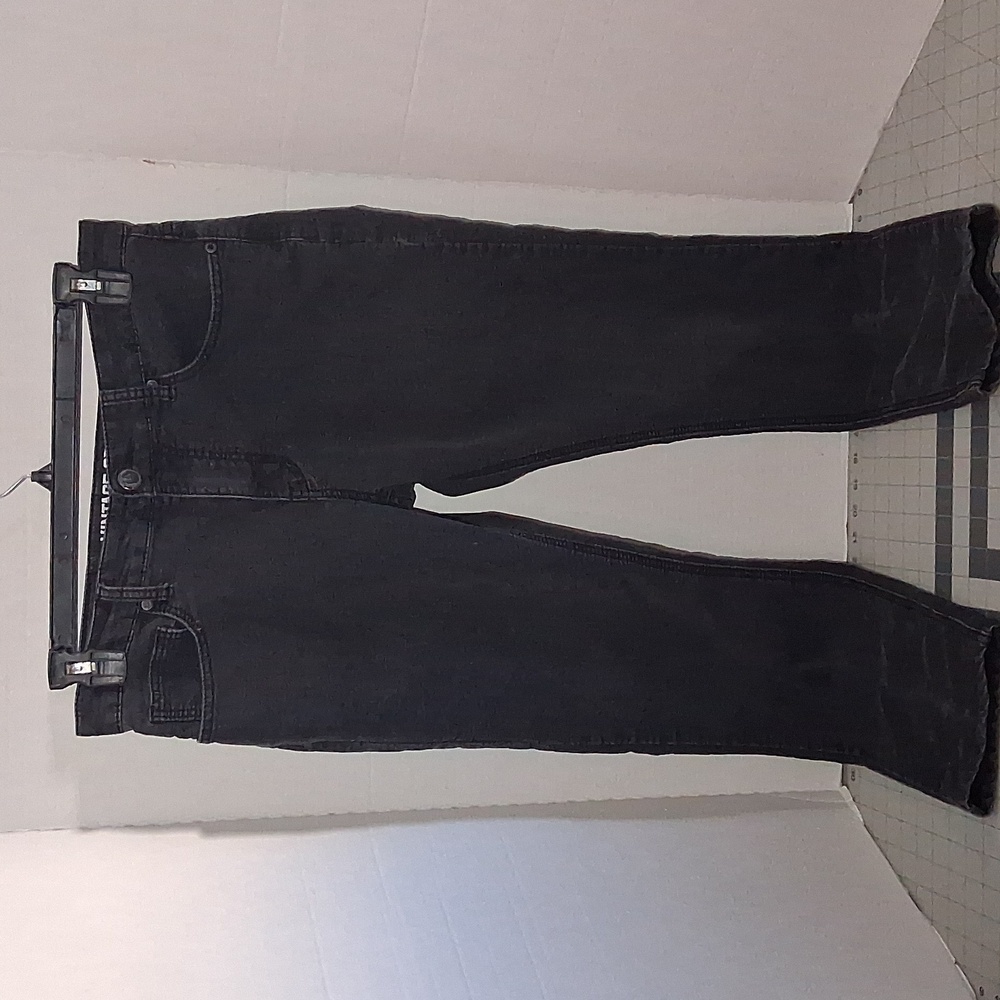 Classic Black Straight-Leg Men's Jeans